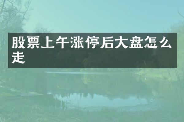 股票上午涨停后大盘怎么走