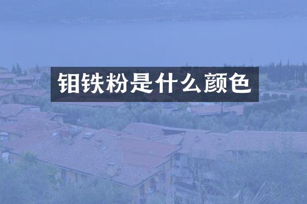 钼铁粉是什么颜色