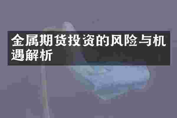金属期货投资的风险与机遇解析