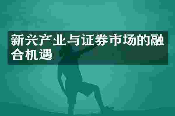 新兴产业与证券市场的融合机遇