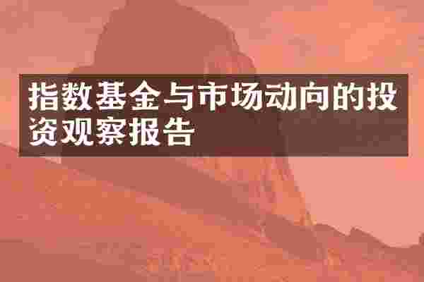 指数基金与市场动向的投资观察报告
