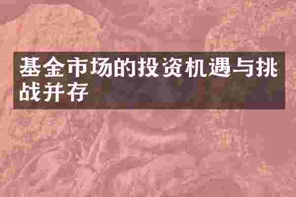 基金市场的投资机遇与挑战并存