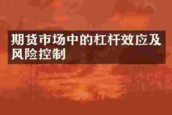 期货市场中的杠杆效应及风险控制