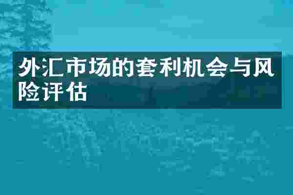 外汇市场的套利机会与风险评估