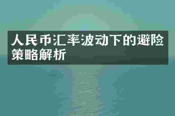 汇率波动下的避险策略解析