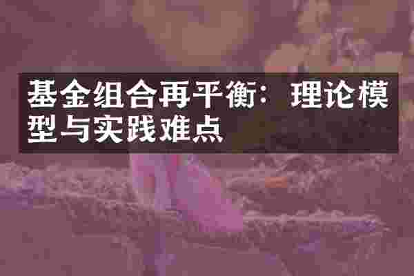 基金组合再平衡：理论模型与实践难点
