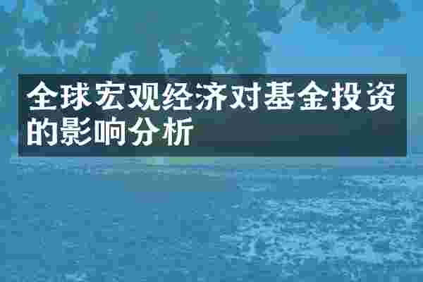全球宏观经济对基金投资的影响分析